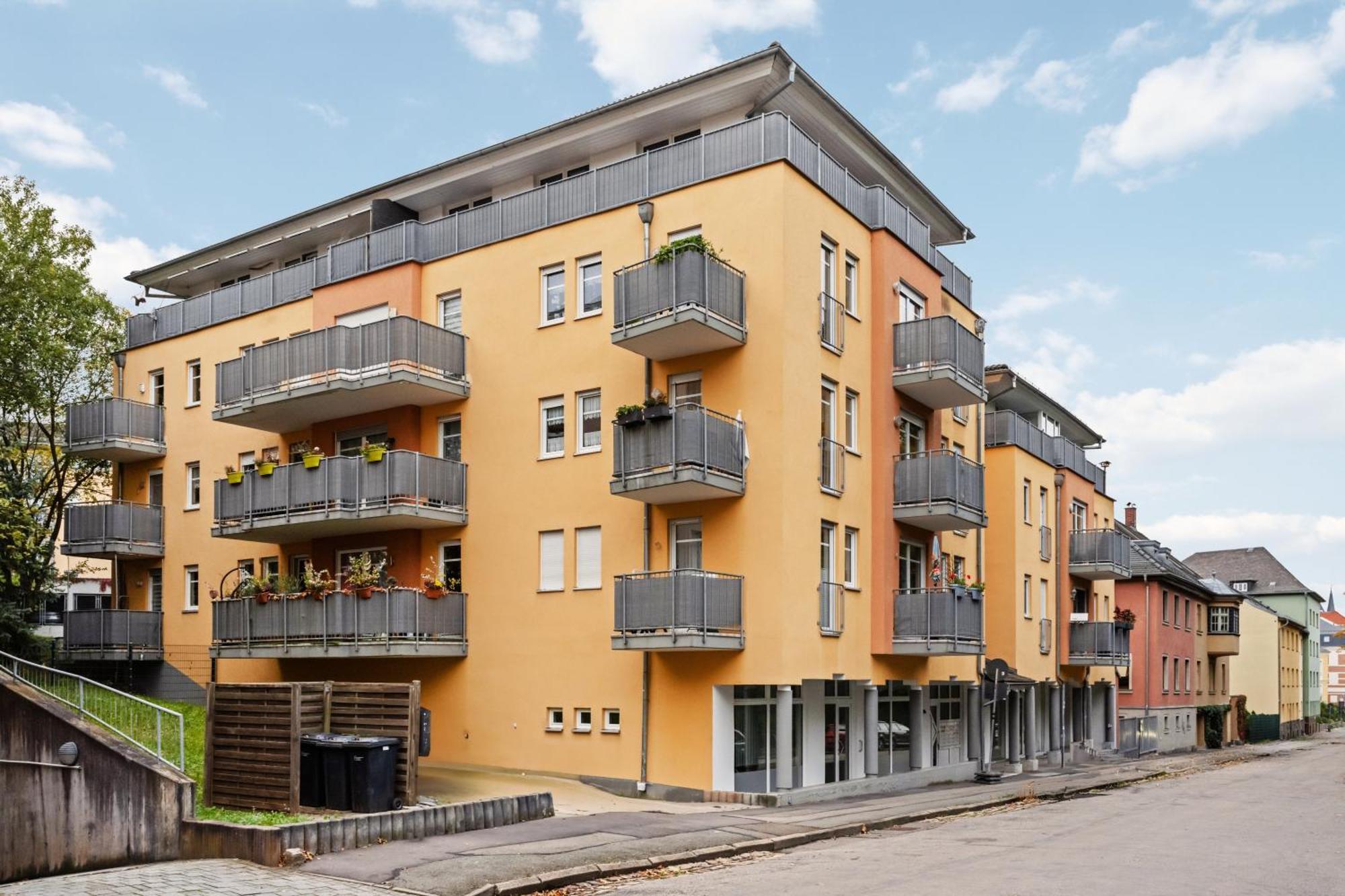 Edler Wohnraum Schwanenteich-Penthouse Mit Garage, Grill, Kaffeevollautomat, Klima, Lift & Terrasse Apartamento Zwickau Exterior foto